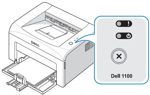DELL 1100 - LED Status Legend - 4