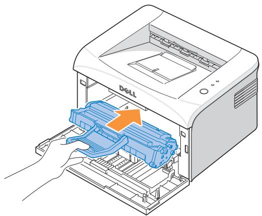 DELL 1100 - Replacing the Toner Cartridge - 9