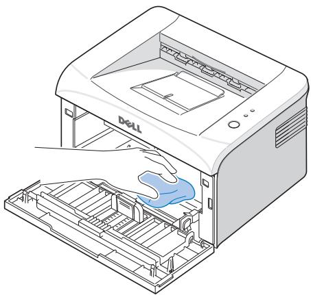 DELL 1100 - Cleaning the Interior - 3