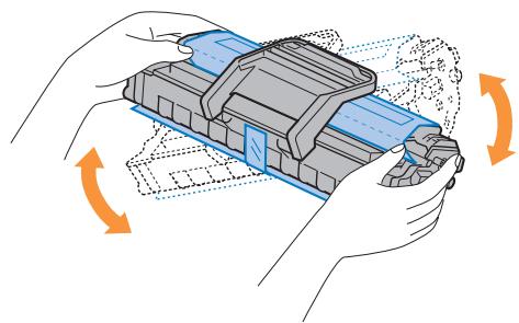 DELL 1100 - Replacing the Toner Cartridge - 6