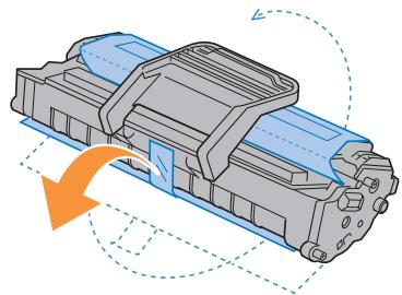 DELL 1100 - Replacing the Toner Cartridge - 7