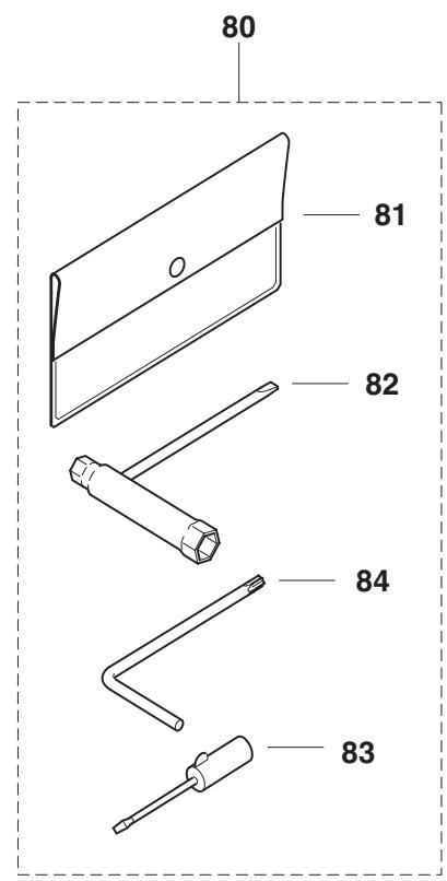 DOLMAR HT-245 - Liste de pièces détachées - 6