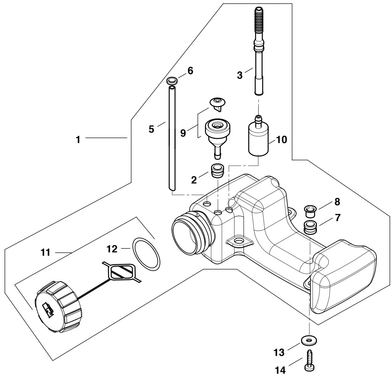 DOLMAR HT-255 - Liste de pièces détachées - 1