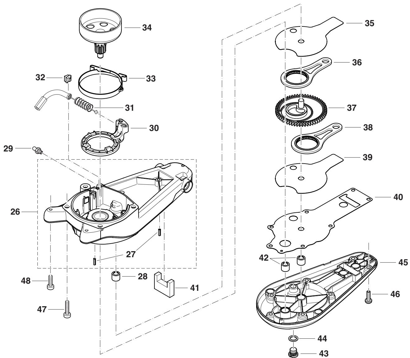 DOLMAR HT-255 - Liste de pièces détachées - 4