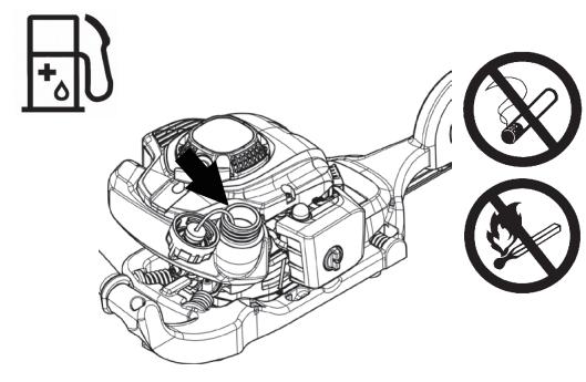 DOLMAR HT-2475 - Almacenamento del combustible - 5