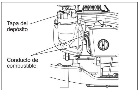 DOLMAR HT-2475 - SUSTITUCION DE LA TAPA DEL DEPOSITO - 1