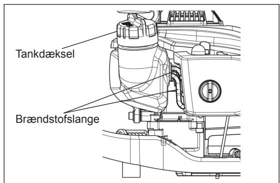 DOLMAR HT-2475 - UDSKIFTNING AF TANKDAEKSLET - 1