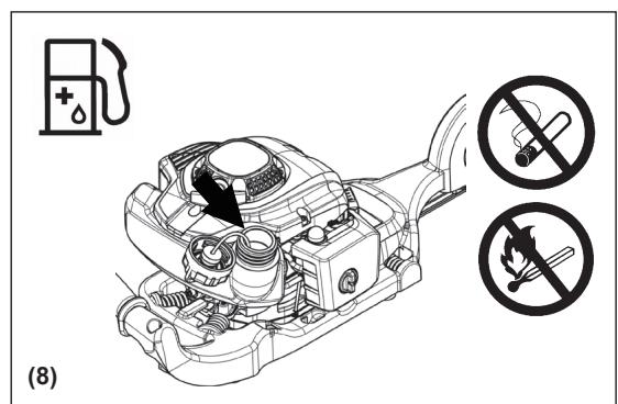 DOLMAR HT-2475 - Repostaje - 4