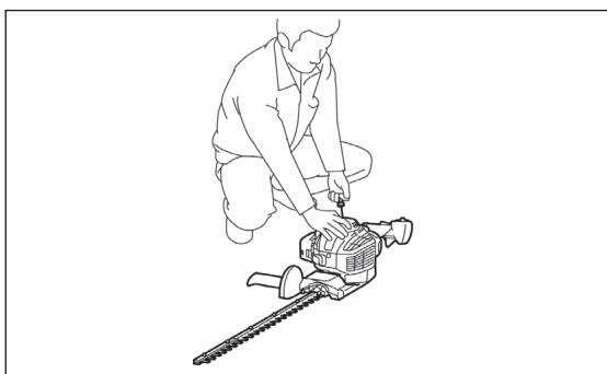DOLMAR HT-2475 - PRECAUTIONS BEFORE STARTING - 5