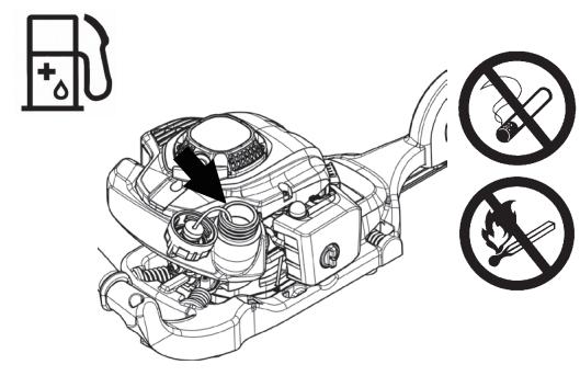 DOLMAR HT-2475 - Aufbewährung von Kraftstoffen - 5