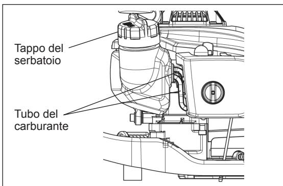 DOLMAR HT-2475 - SOSTITUZIONE DEL TAPPO DEL SERBATOIO - 1