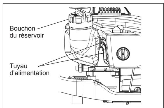 DOLMAR HT-2475 - Reemplacement du bouchon du réservoir - 1