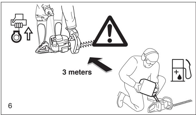 DOLMAR HT-2556 D - Starting operation - 1