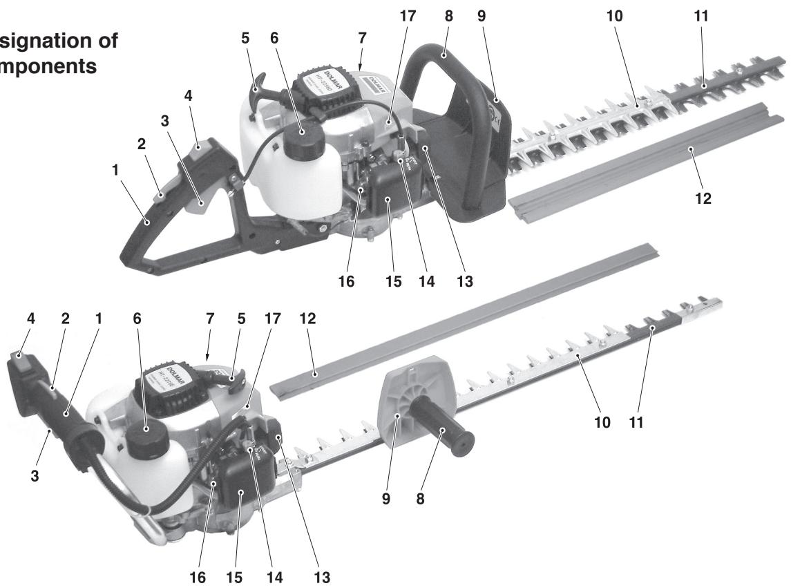 DOLMAR HT-2556 D - NOTE - 1