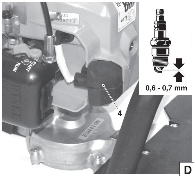 DOLMAR HT-2576 E - Electrode gap - 1