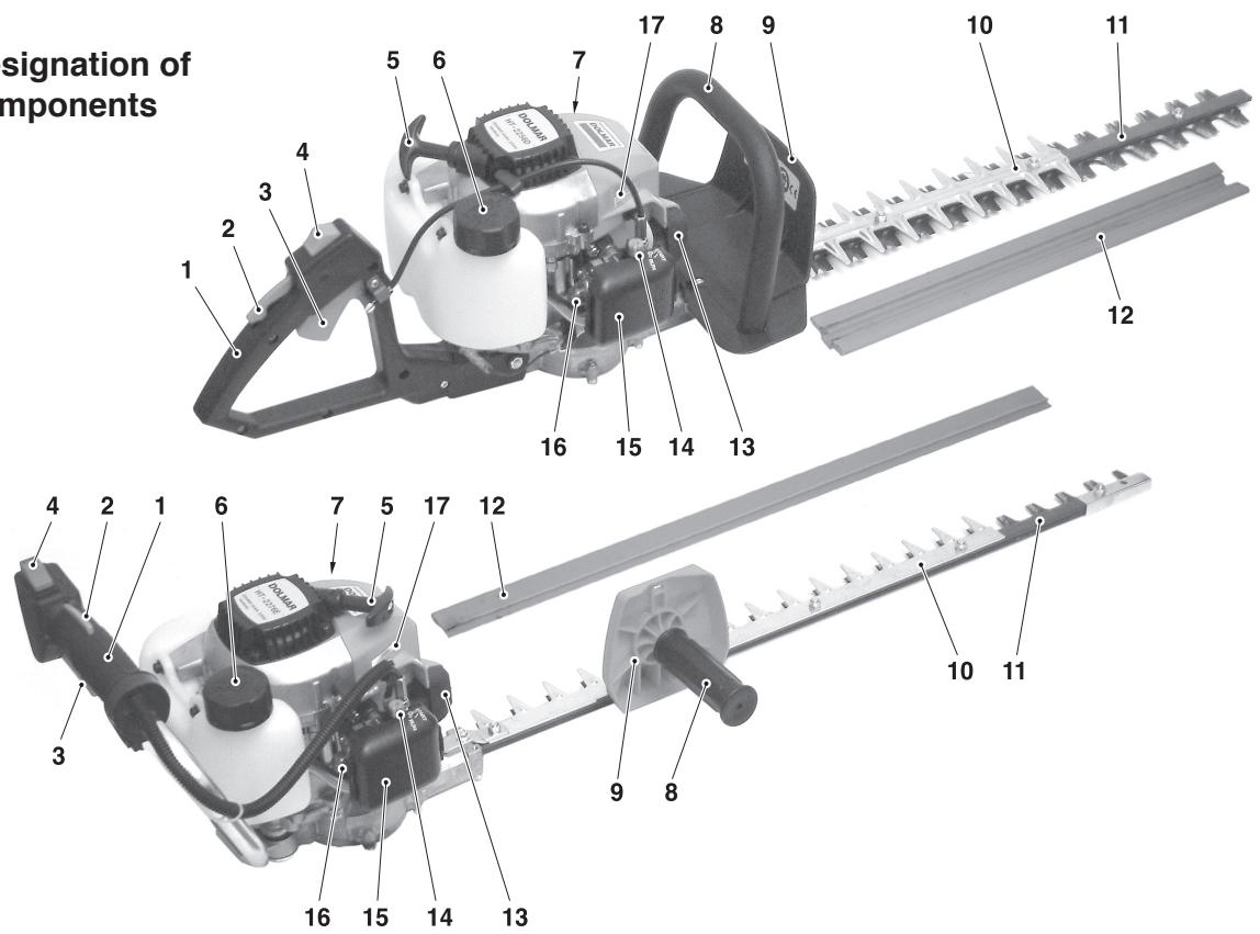 DOLMAR HT-2576 E - NOTE - 1