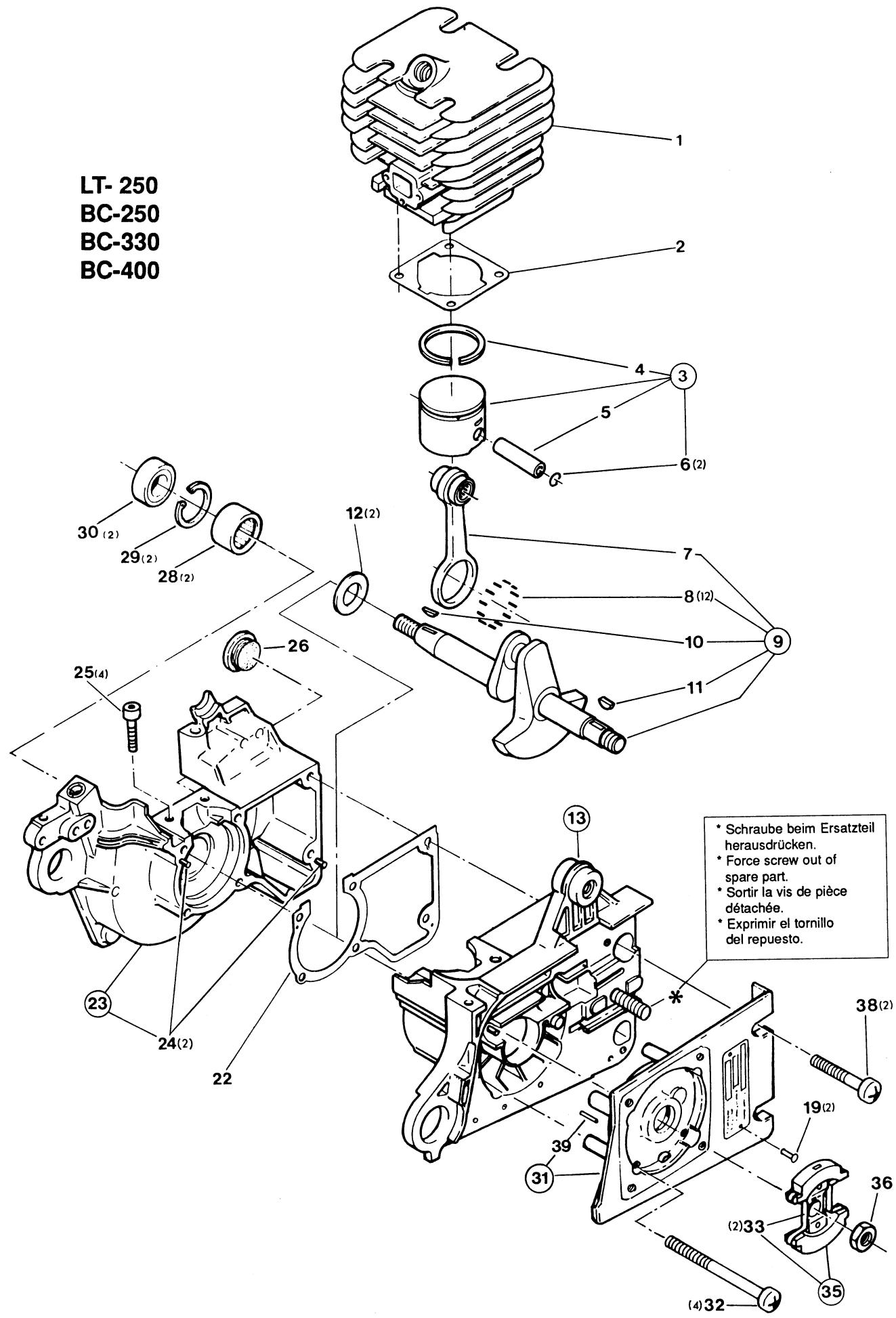 DOLMAR LT-250 - 2