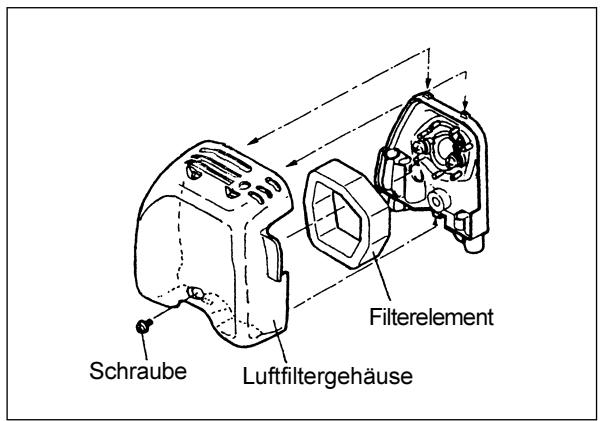 DOLMAR MH-2556 - Reinigung des Luftfilters – Alle 8 Betriebsstunden (täglich) - 1