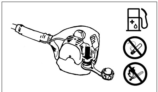DOLMAR MH-2556 - Assurer toujours une position équilibrée des pieds - 3