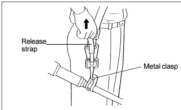 DOLMAR MH-2556 - How to wear the shoulder strap - 2