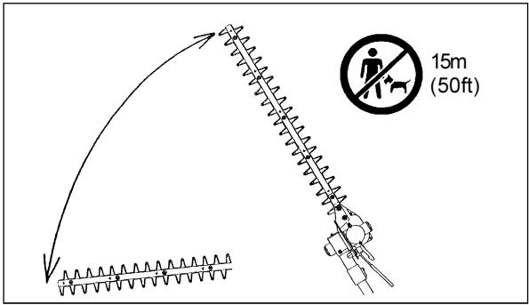 DOLMAR MH-2556 - PRÉCAUTIONS AVANT LE DÉMARRAGE DU MOTEUR - 8