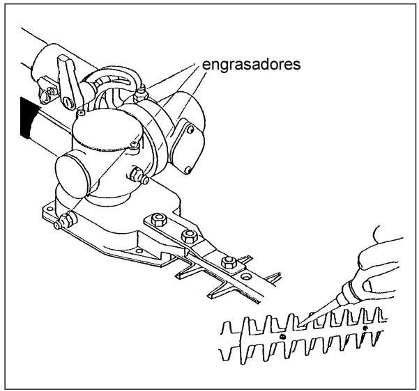DOLMAR MH-2556 - Adición de grasa y lubricante - 1