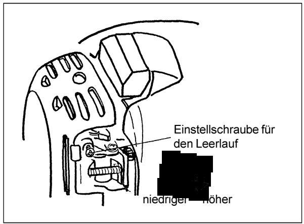 DOLMAR MH-2556 - LEERLAUF ÜBERPRÜFEN UND EINSTELLEN - 1