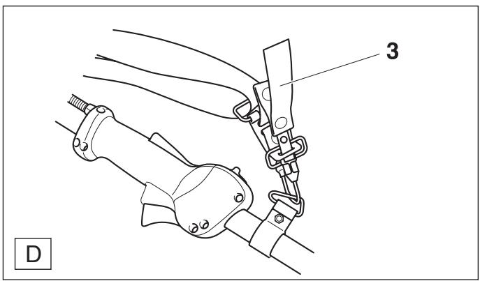DOLMAR MS-330 C - Quick-release buckle - 1