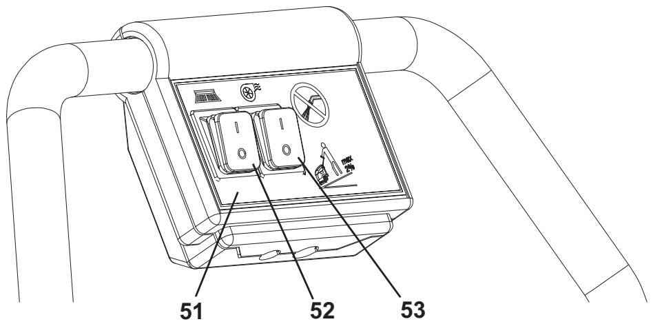 NILFISK BA 410 - CONTROL PANEL - 1