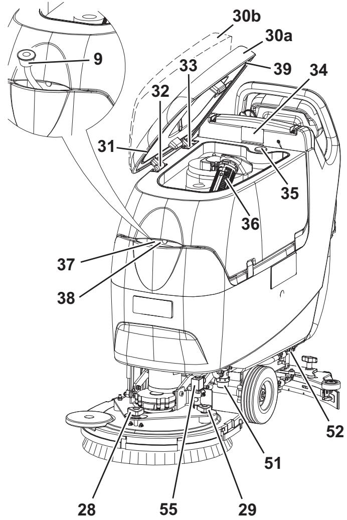 NILFISK BA 451D - Description de la machine - 3