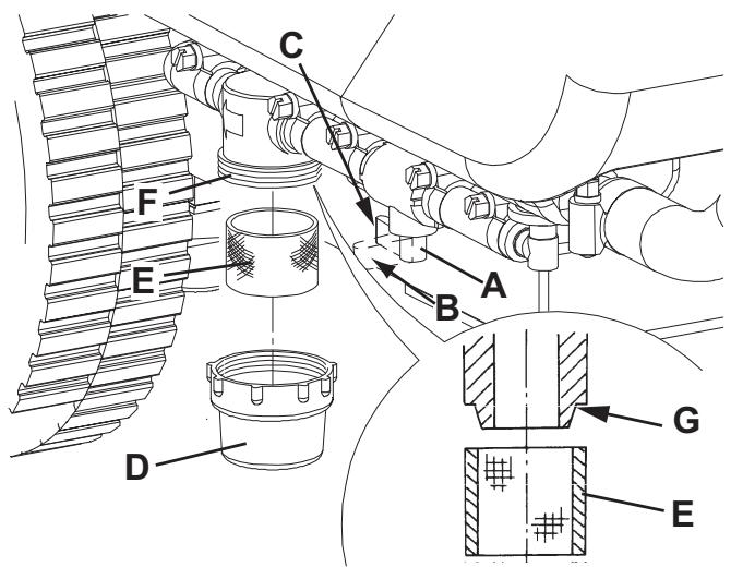 NILFISK BA 551 - REINIGUNGSLösUNGsfILTER REINIGEN - 2