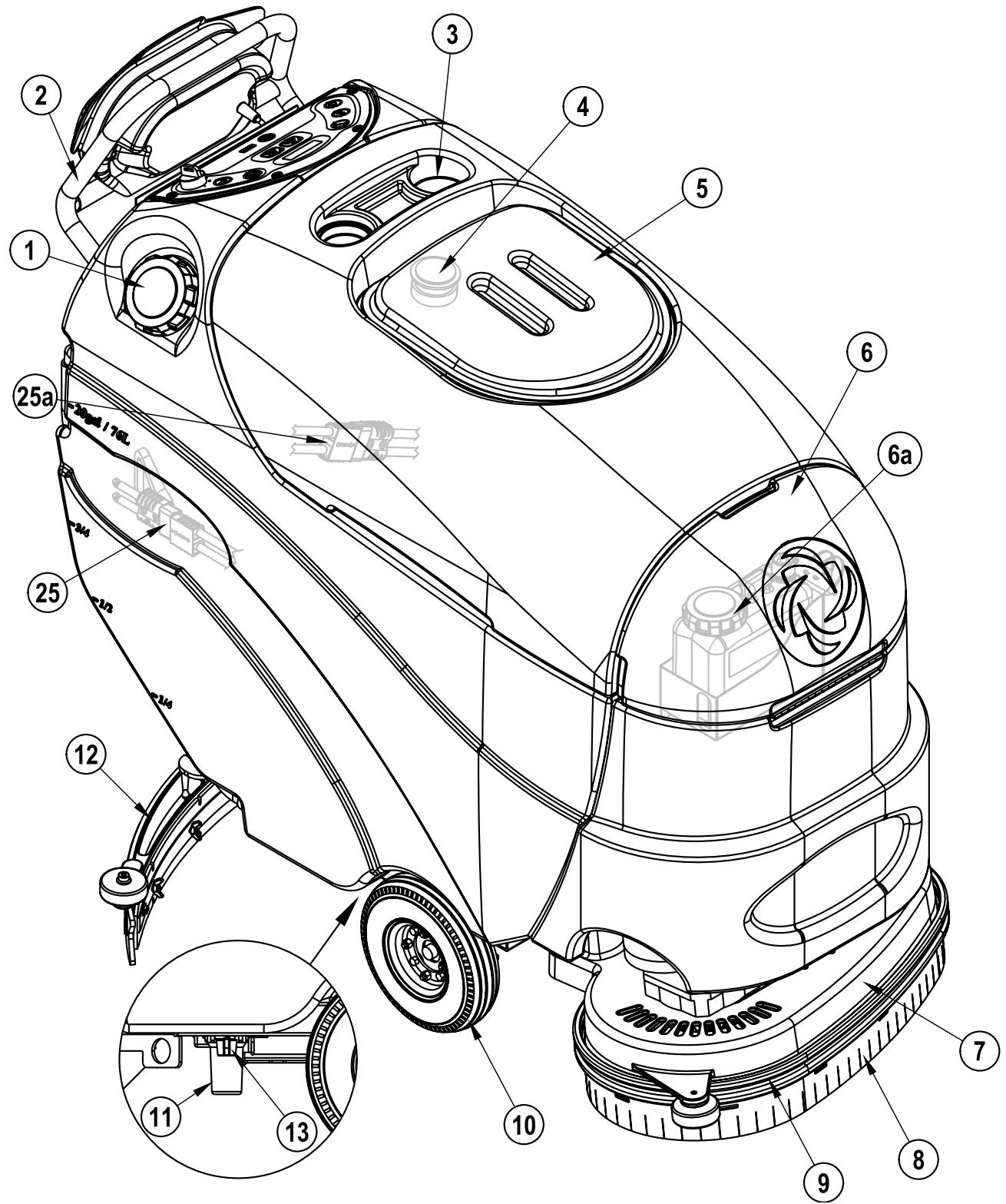 NILFISK BA 625 - Conservez soigneusement ces instructions - 1