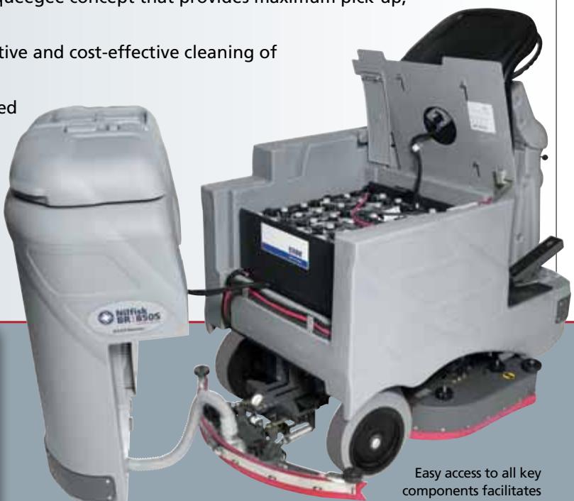 NILFISK BR 850SC - Providing value where other scrubbers simply can't - 1