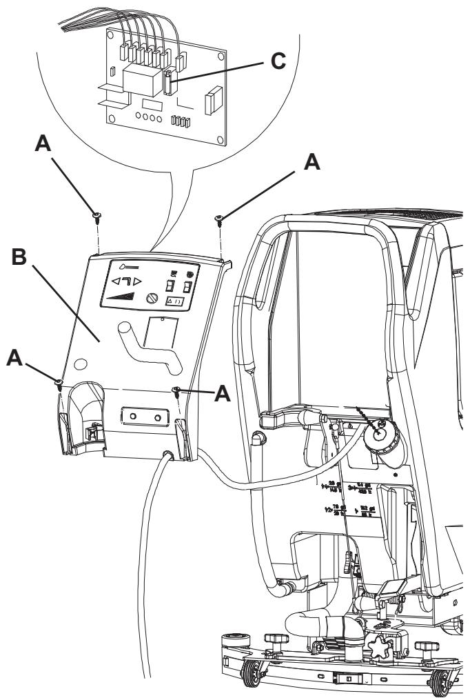 NILFISK CA 551 - CONTROLE / VERVANGING VAN DE ZEKERINGEN - 2