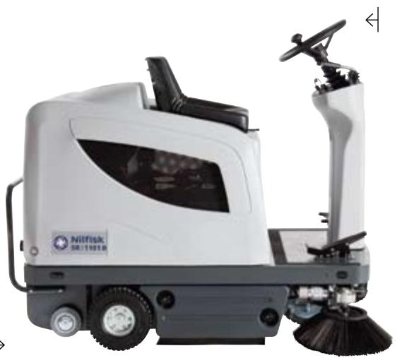 NILFISK SR 1101 P - La SR 1101 permet un nettoyage économique et performant - 1