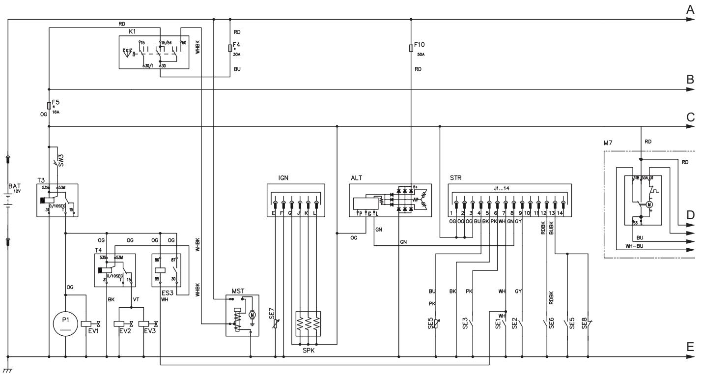 NILFISK SR 1601 LPG3 - SCHALTPLAN - 3