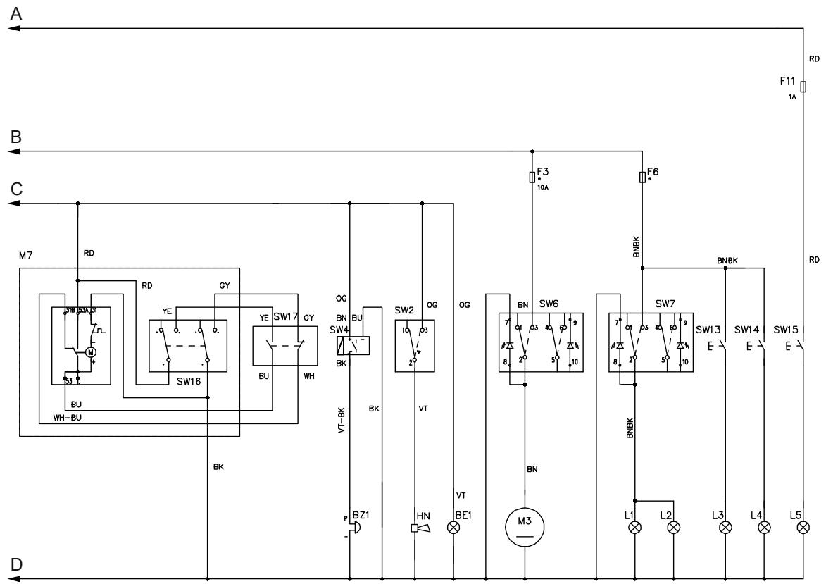NILFISK SR 1601 LPG3 - WIRING DIAGRAM - 2