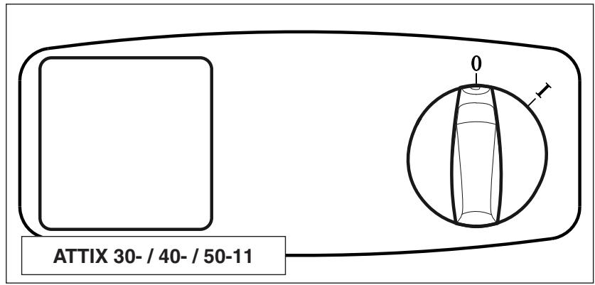 NILFISK ATTIX 30 XC - Tableau de commande - 2