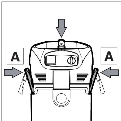 NILFISK ATTIX 30 XC - Introduire la cartouche filtrante : - 4