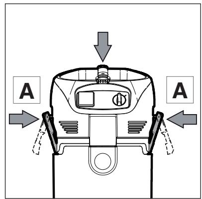 NILFISK ATTIX 30 XC - Remplacement de l'objet filtrant (Push &amp; Clean System) - 4