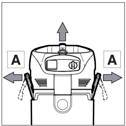 NILFISK ATTIX 30 XC - Remplacement de l'objet filtrant (Push &amp; Clean System) - 1