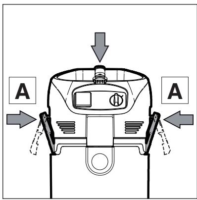 NILFISK ATTIX 40 INOX - Inserting the filter bag - 5