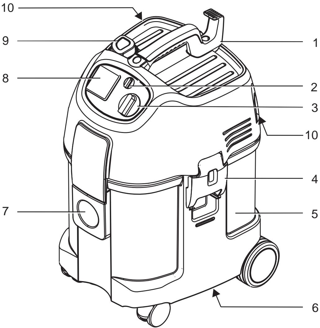 NILFISK ATTIX 8 GALLON AS-E - 1