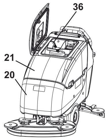 NILFISK BA 651 - TANKS ENTLEEREN - 1