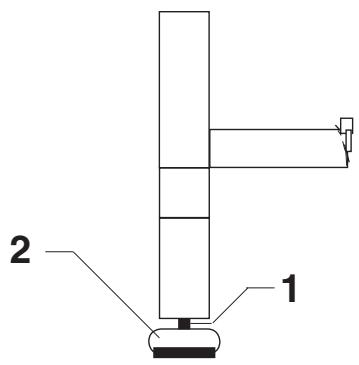 NILFISK DELTA BOOSTER - Mounting base - 1