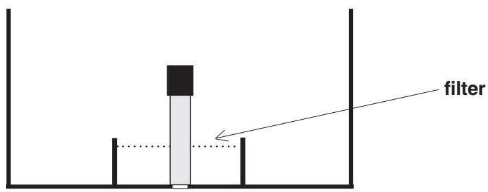 NILFISK DELTA BOOSTER - Control of filter in water tank - 1