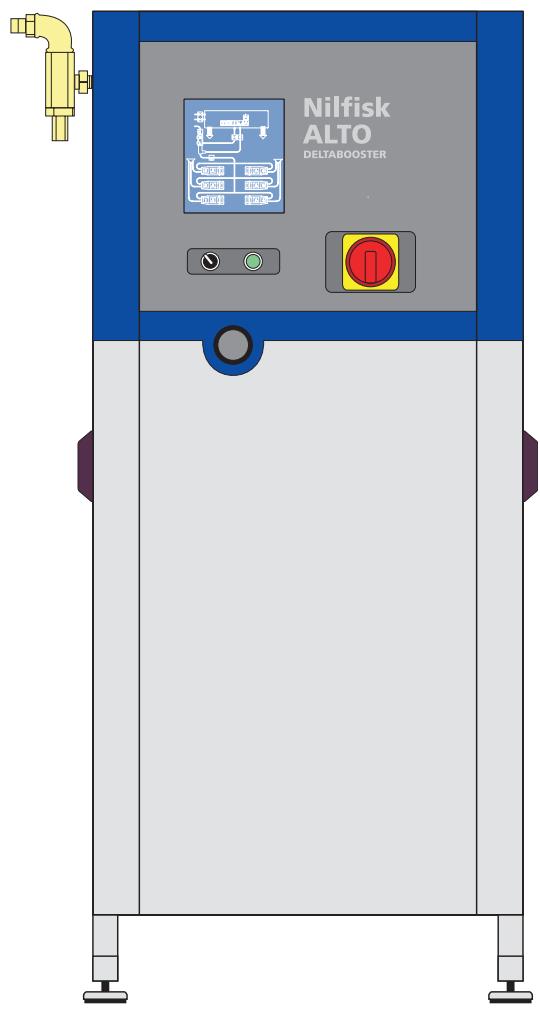 NILFISK DELTA BOOSTER - Product Description Layout of system - 2