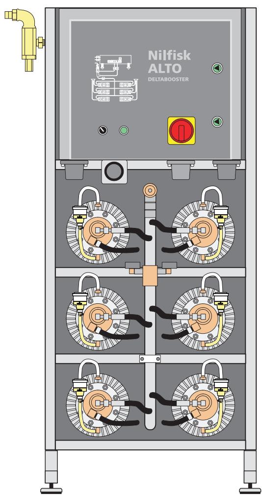 NILFISK DELTA BOOSTER - Product Description Layout of system - 3