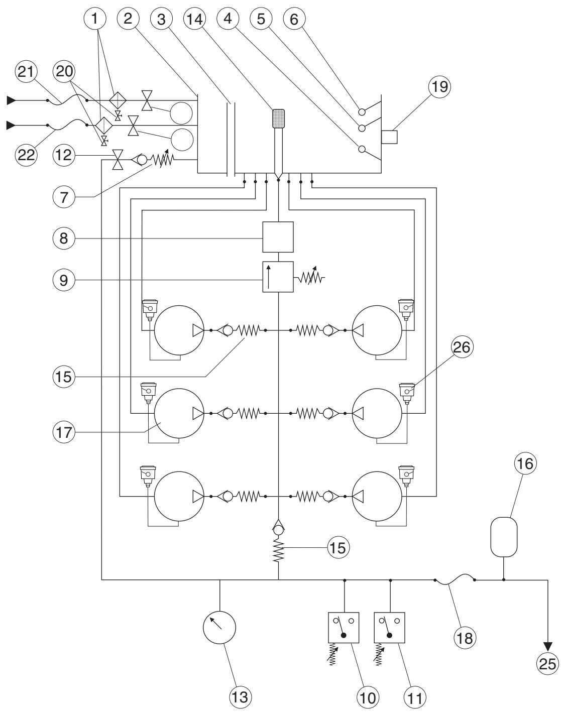 NILFISK DELTA BOOSTER - Functional diagram - 1