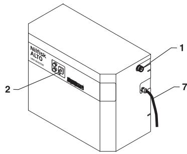 NILFISK DUO BOOSTER - Betjeningselementer - 2